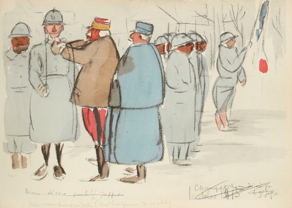 Mon neveu décoré par Joffre octobre 1915 1921