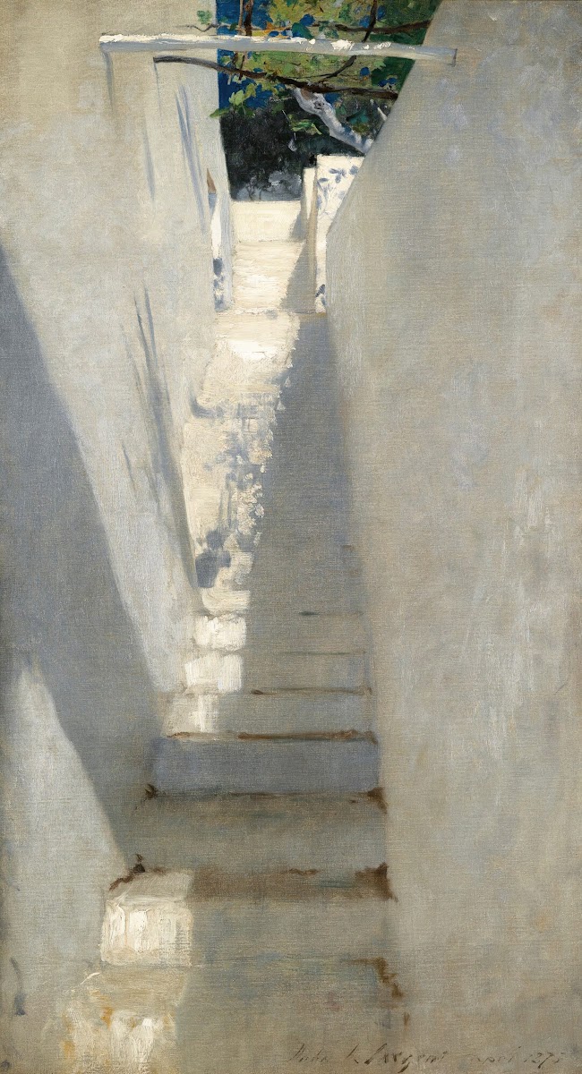 Staircase In Capri 1878