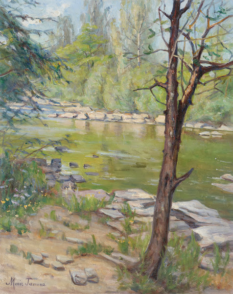 Along the creek