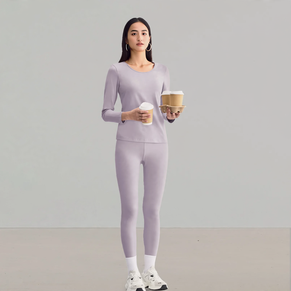 Cotton Thermal Underwear Set for Men and Women
