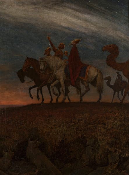 Three Magi on the way to Bethlehem 1906
