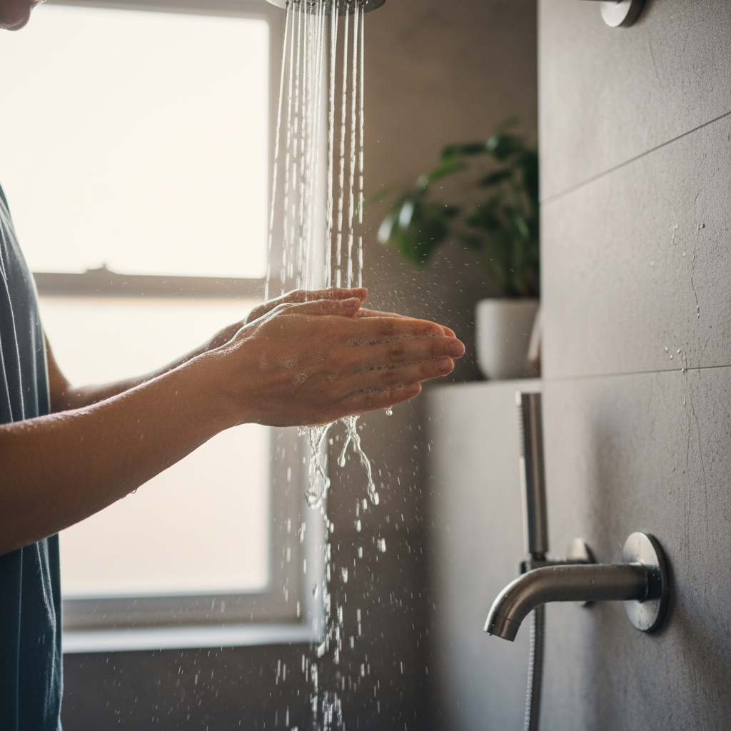 🚿 2단계: 세안과 샤워, 언제부터 해도 될까?