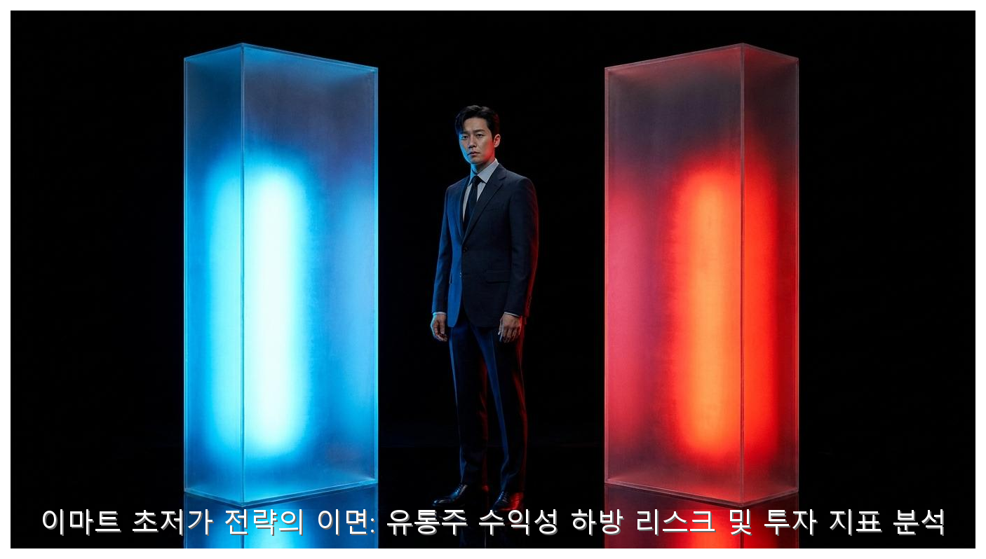 이마트 초저가 전략의 이면: 유통주 수익성 하방 리스크 및 투자 지표 분석 핵심 안내 및 분석 인포그래픽 (4)