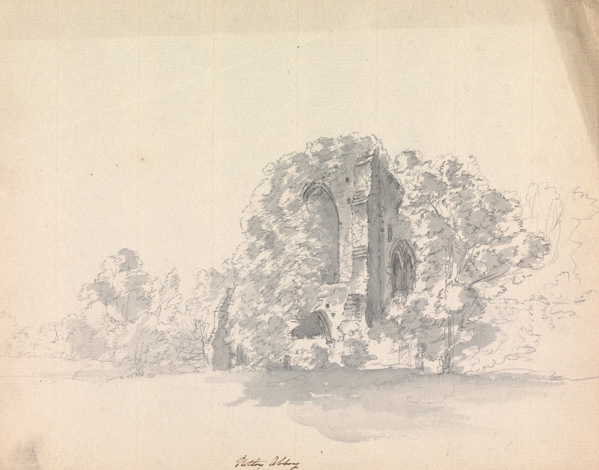 Netley Abbey Hampshire England 1791