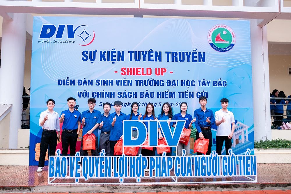 Sự kiện tuyên truyền “Shield up! Diễn đàn sinh viên Trường Đại học Tây Bắc với chính sách bảo hiểm tiền gửi” thành công rực rỡ