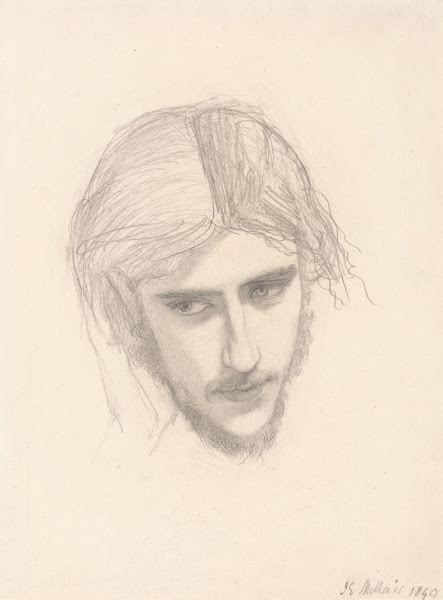 Study for the Head of Ferdinand in Ferdinand Lured by Ariel 1849