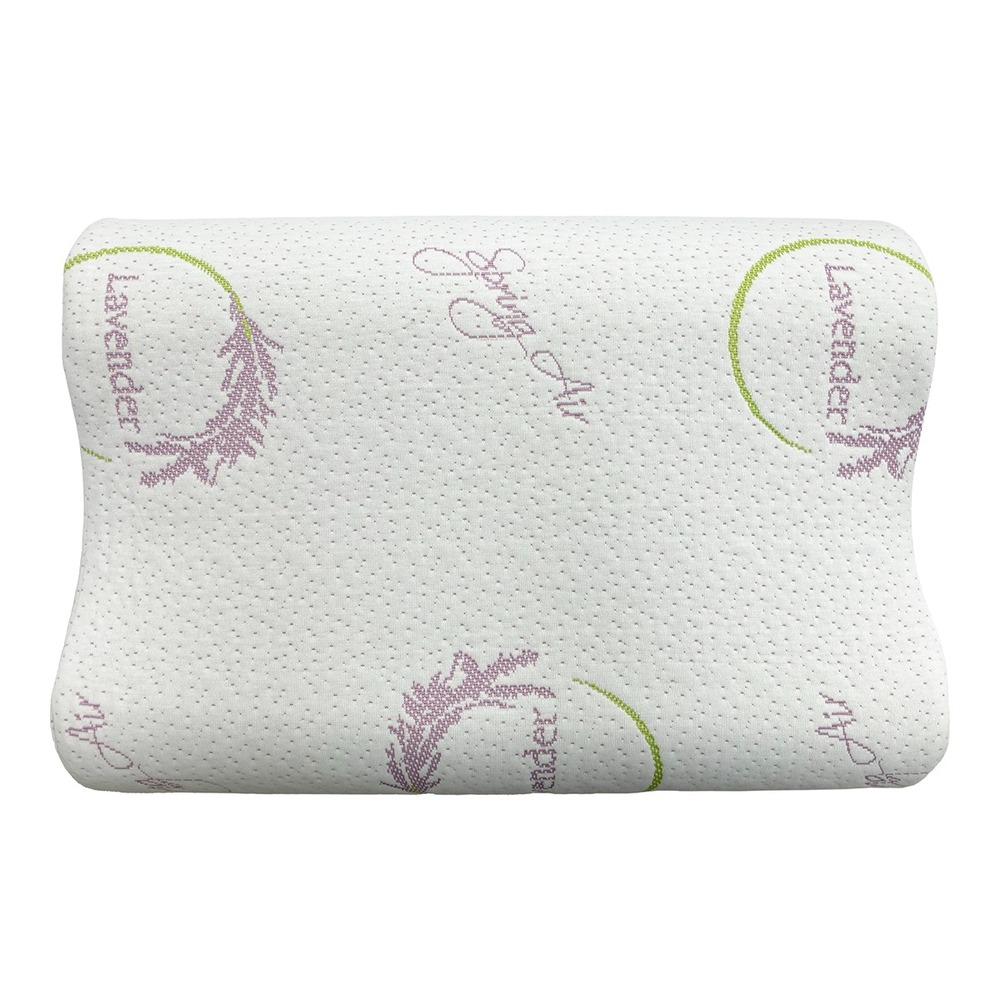 Almohada estándar de memory foam Spring Air™ Ergo Shape aroma lavanda