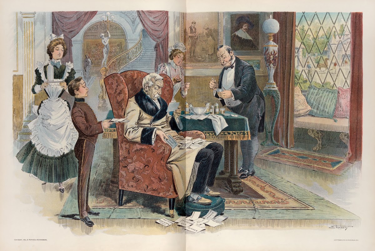 Pity the poor millionaire  a sound stomach is rather to be chosen than great ric