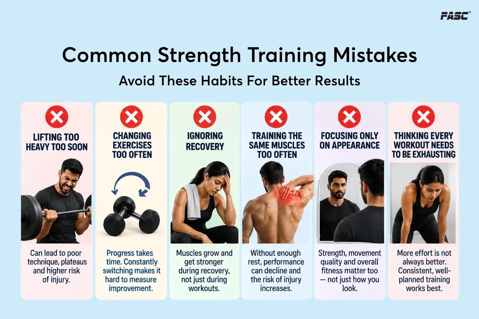 Common strength training mistake