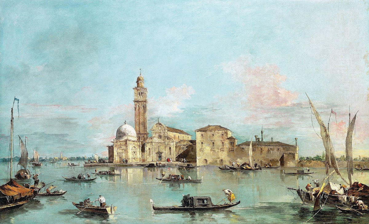 The Island Of San Michele Venice 1770s