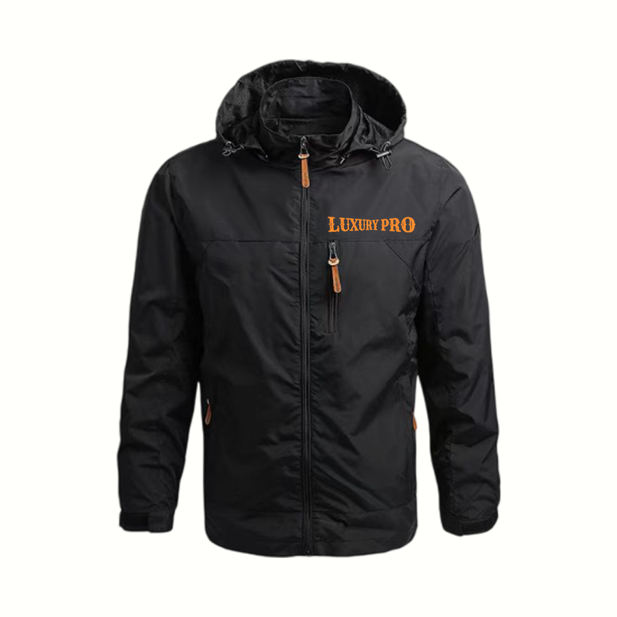 2D Lightweight Hooded Windbreaker Jacket