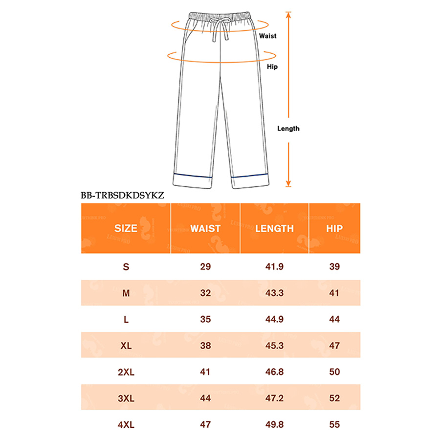 AOP Binded edged TRB satin pocket pajama set