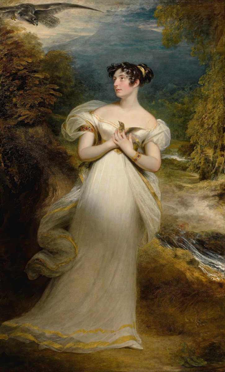 Portrait Of Miss Mary Payne 1820