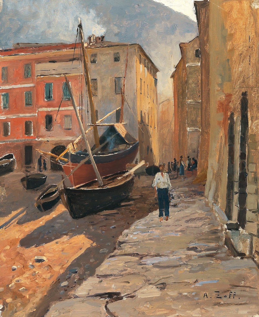 A harbour on the Riviera