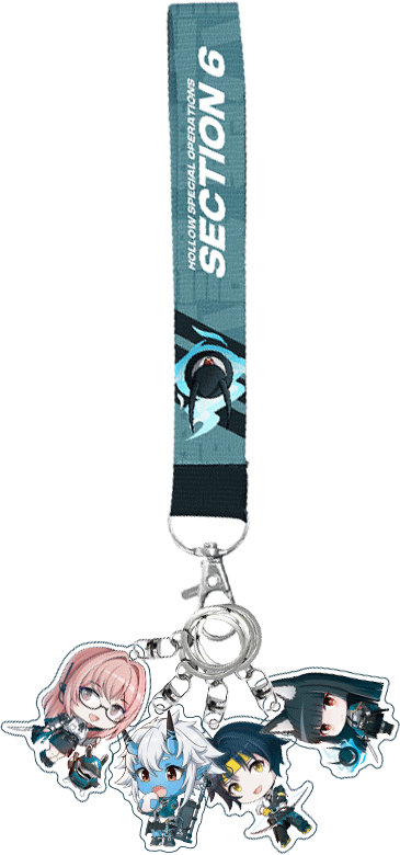 Zenless Zone Zero Section 6 Keychain+Charm Set by Karbiter ( Darkstar31 )