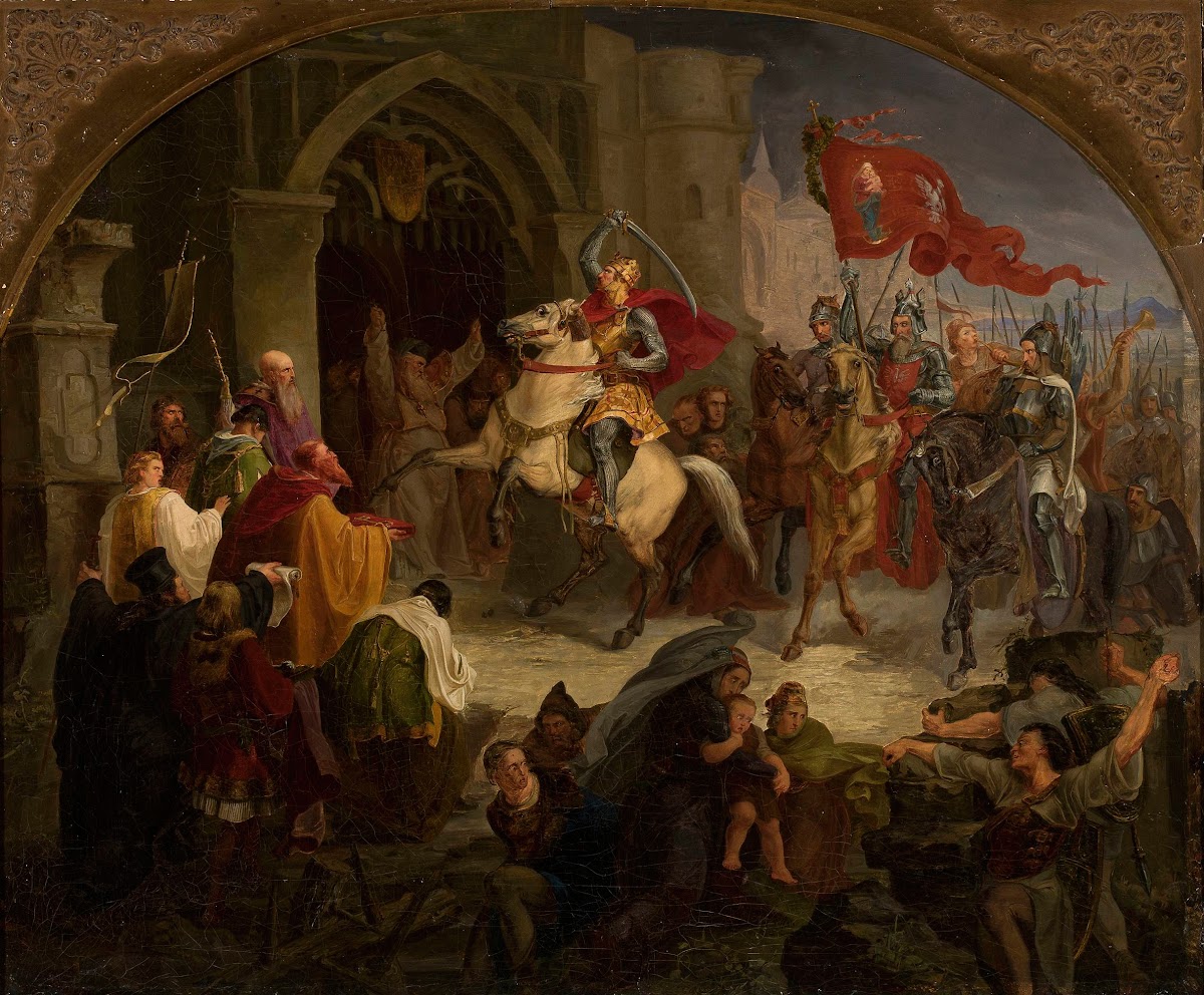 Entry of Bolesław the Brave into Kiev 1830s