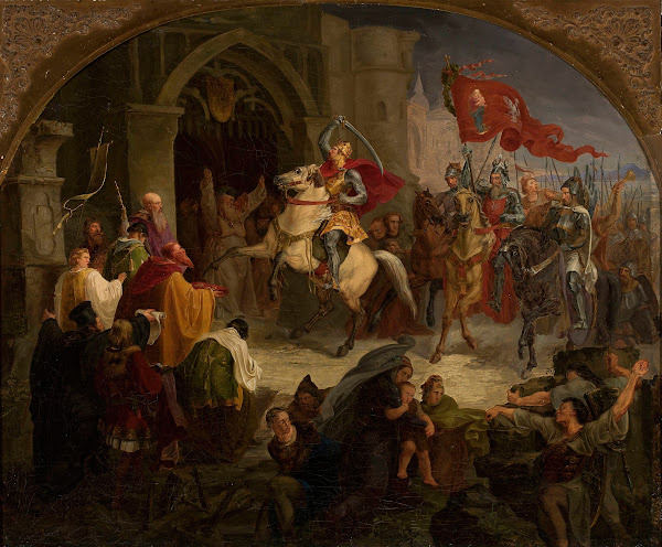 Entry of Bolesław the Brave into Kiev 1830s