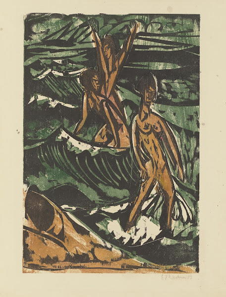 Three Bathers in the Waves 1913