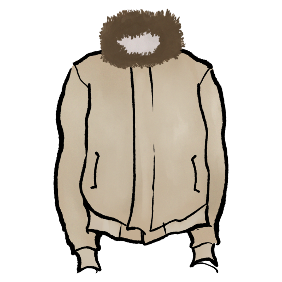 Yeezy Nylon Fur Bomber  product image