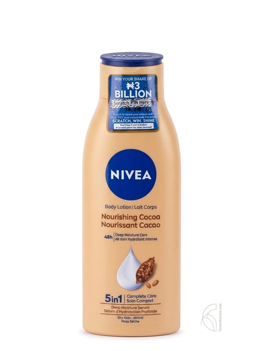 Nivea Nourishing Cocoa 5-in-1 Complete Care Body Lotion 400ml