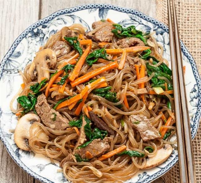 Miến Trộn Japchae Hàn Quốc