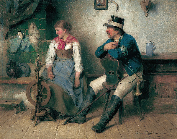 Vorsichtige Annäherung 1890