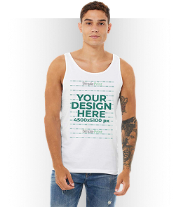 Bella Canvas 3480 (US) - Unisex Jersey Tank (DTG)