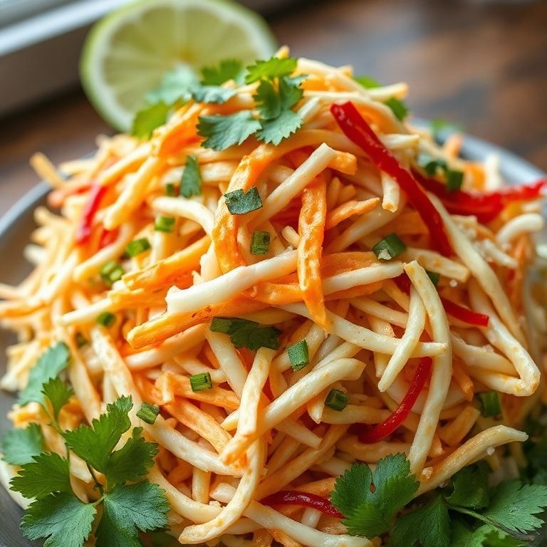 Zesty Mexican Coleslaw That’ll Spice Up Any Meal - Quick Homemade Side finished
