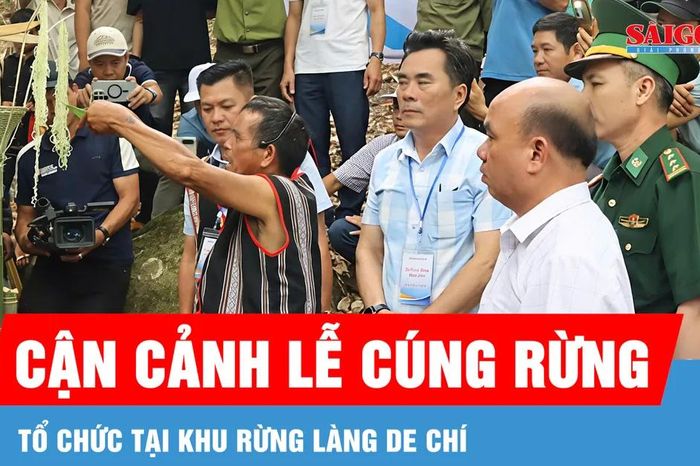 Độc đáo lễ hội cúng rừng ở Gia Lai - Báo Sài Gòn Giải Phóng