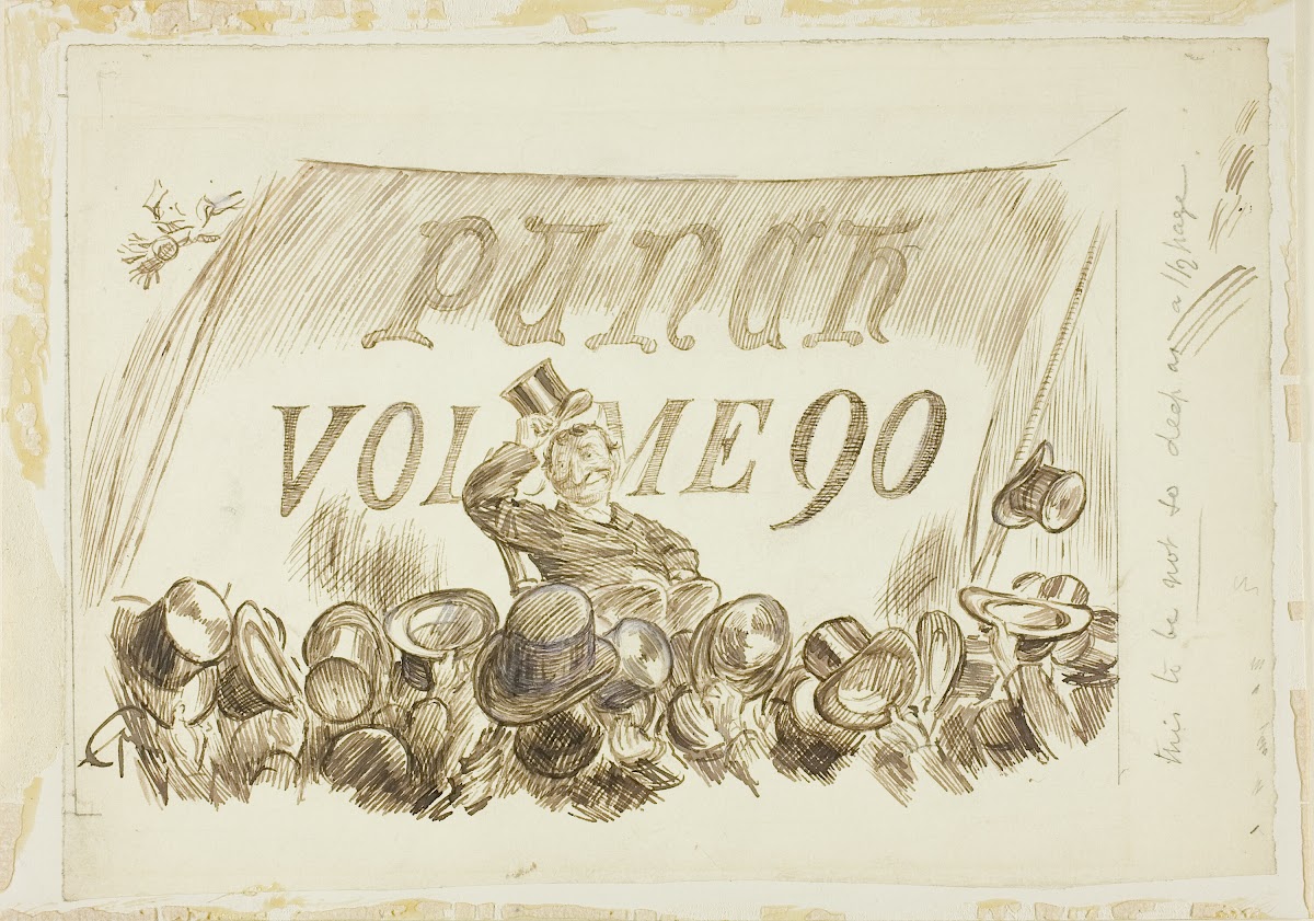 Study for Punch Volume 90 1886