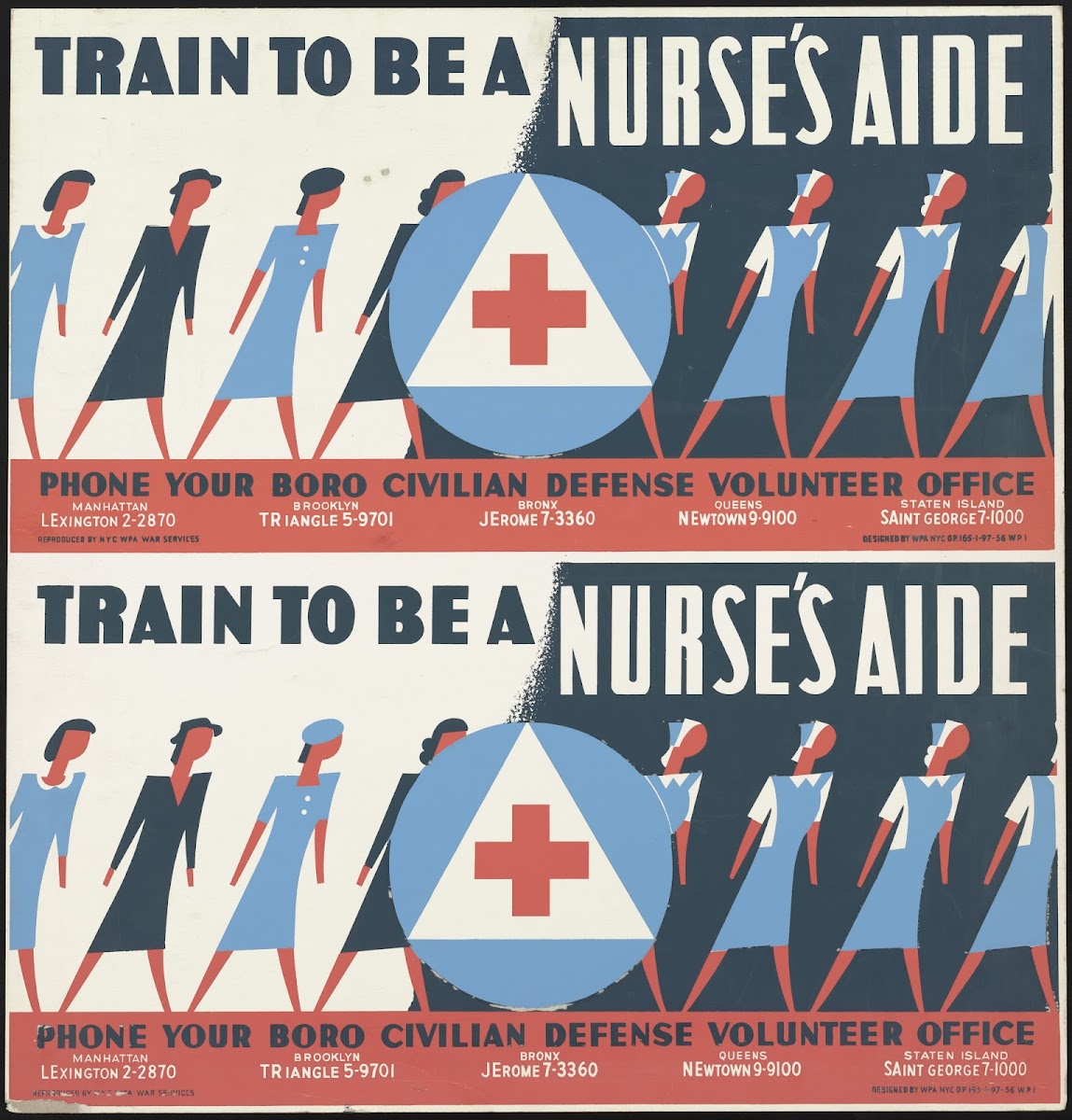Train to be a nurses aide 1941 1943