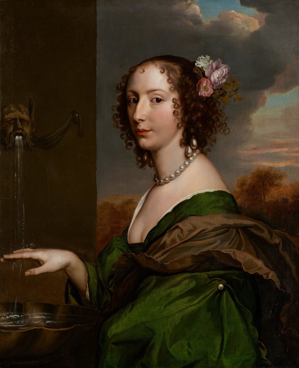 Portrait of Woman Countess of Carlisle called Lucy Percy c1650