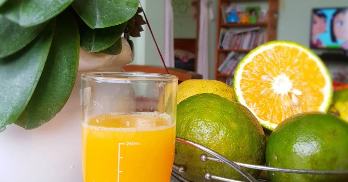 Nước cam tươi vắt (không đường)