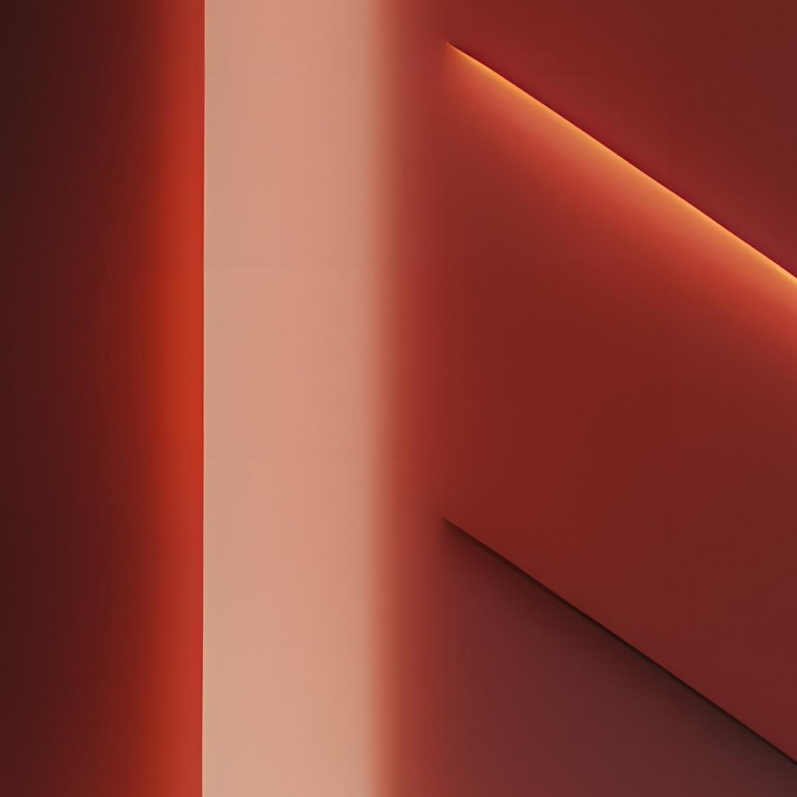 Download Abstract Art, Minimalist Design, Terracotta Aesthetic, Geometric Shapes Full HD iPhone