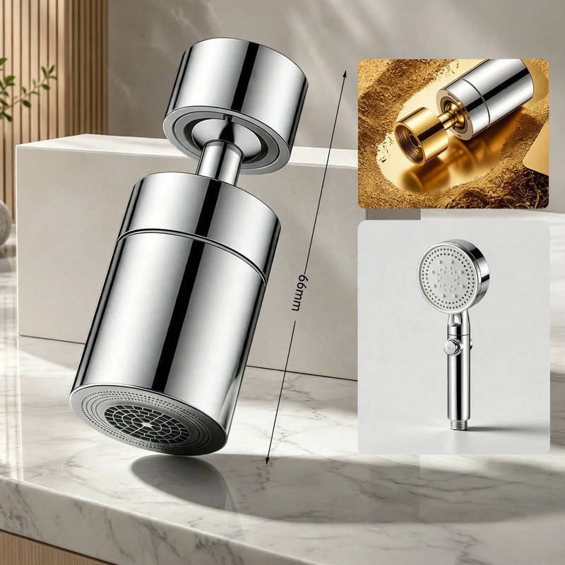 Showerhead with Pressure Boost, Model YU90