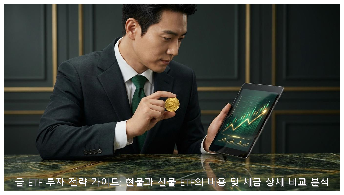 금 ETF 투자 전략 가이드: 현물과 선물 ETF의 비용 및 세금 상세 비교 분석 핵심 안내 및 분석 인포그래픽 (2)
