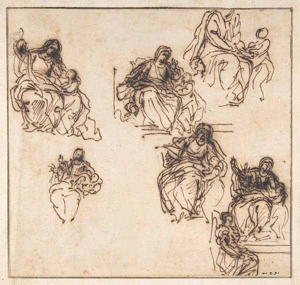 Studies for the Education of the Virgin 16921758