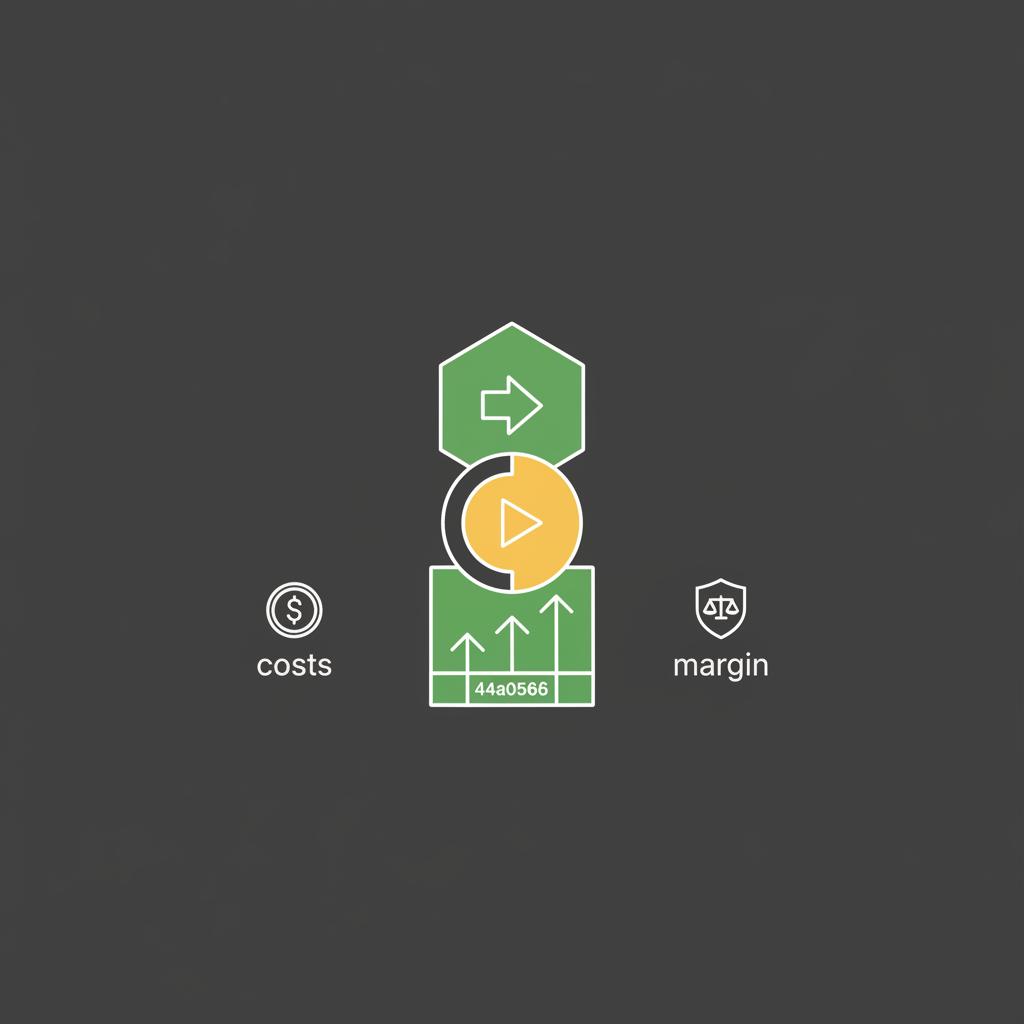 Minimal 2D vector showing layered icons for stocks options and futures with coin cost indicator and shield margin icon on dark Finance Police background how can i start trading