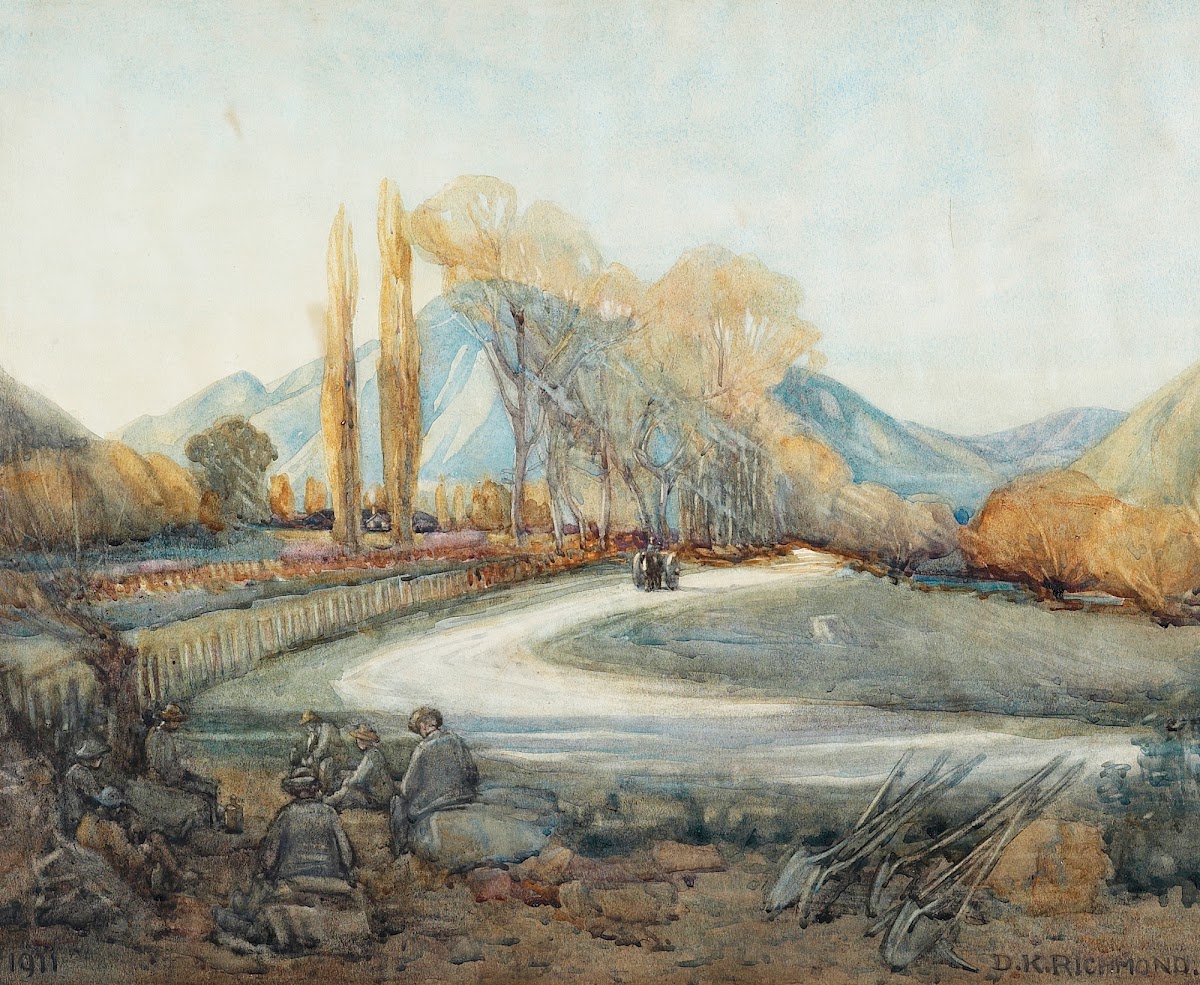 Roadmen at rest 1911
