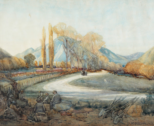 Roadmen at rest 1911
