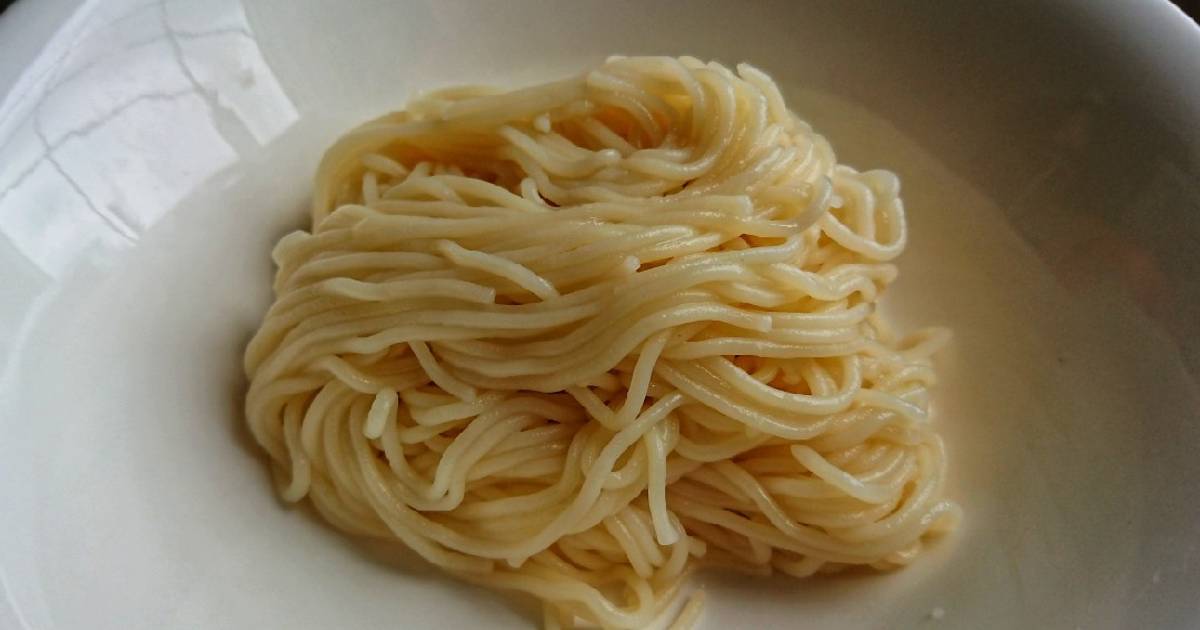 Mì ramen tươi bằng Pasta Maker