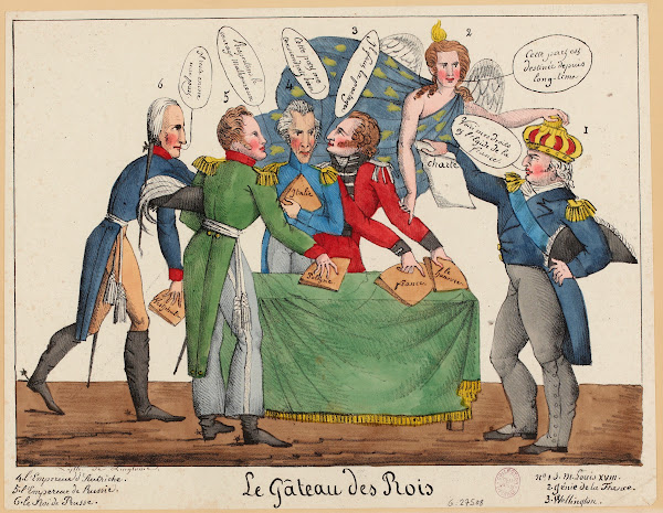 Le gâteau des Rois 1815