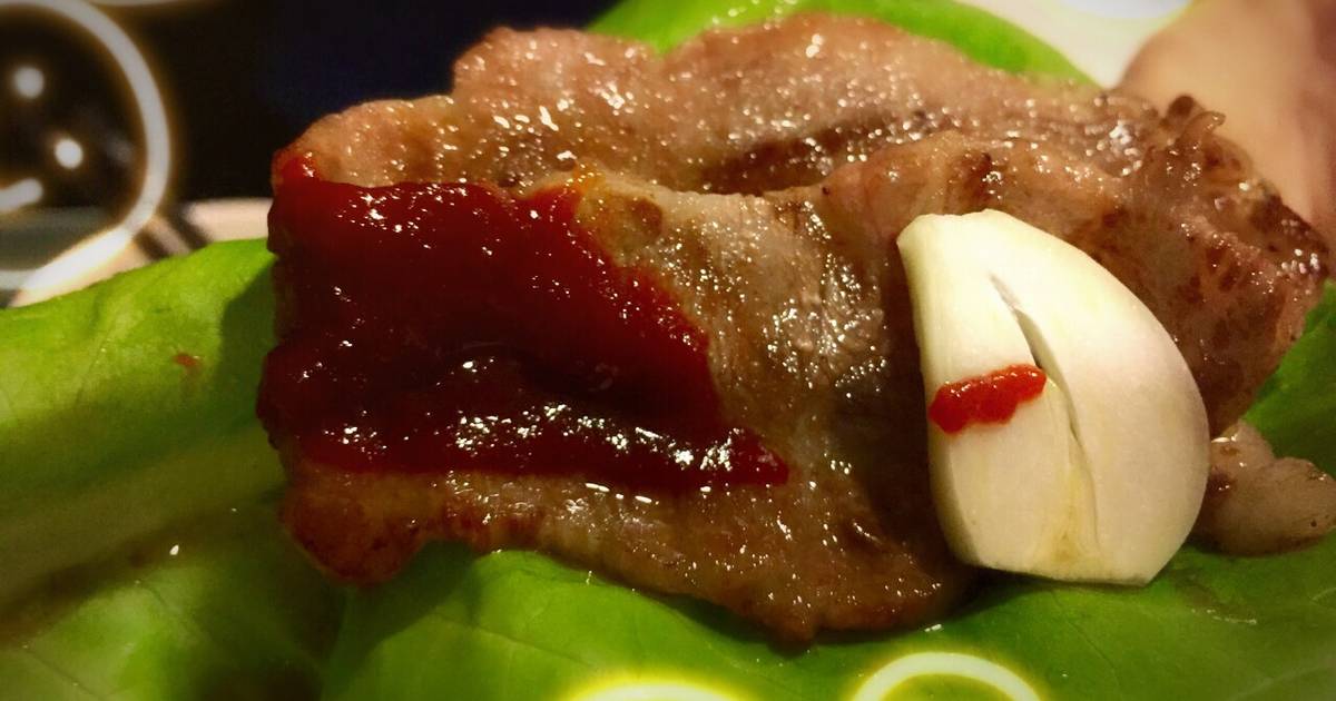Thịt và Hải sản nướng Yakiniku tại nhà