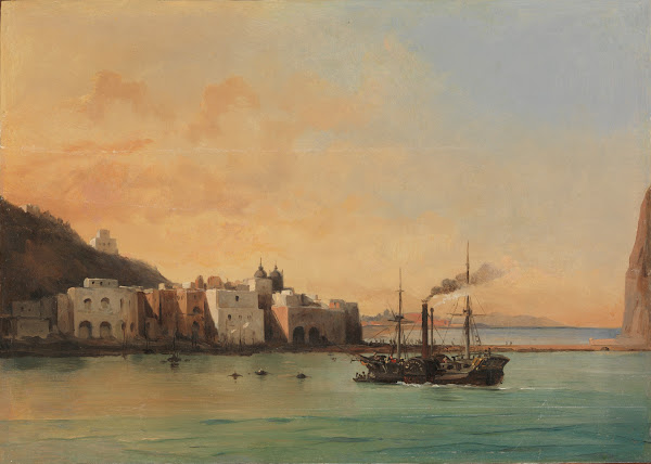 View of Ischia from the Sea 1842
