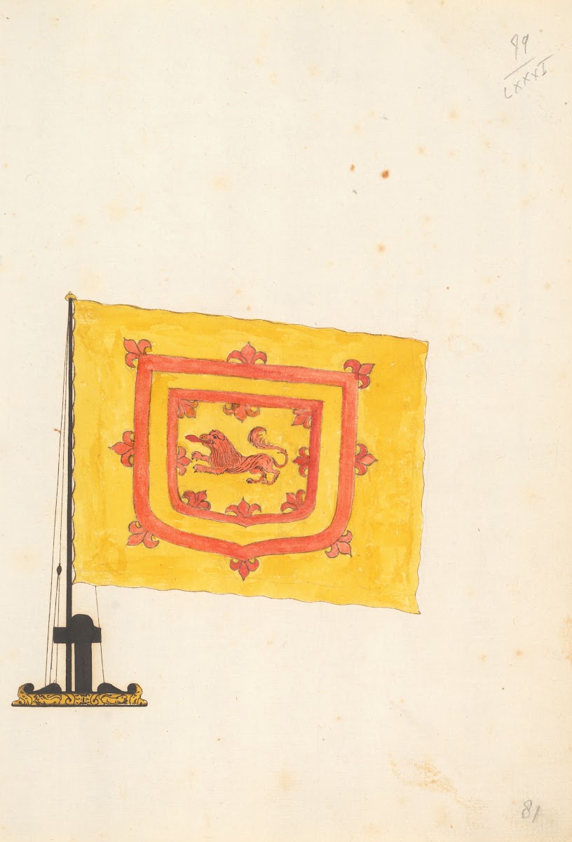 Flag of Scotland 1667 1670