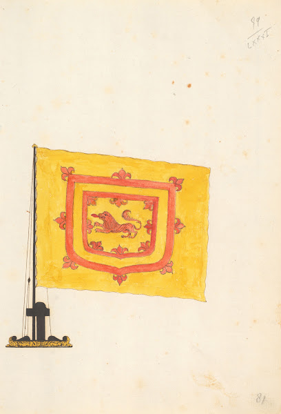 Flag of Scotland 1667 1670