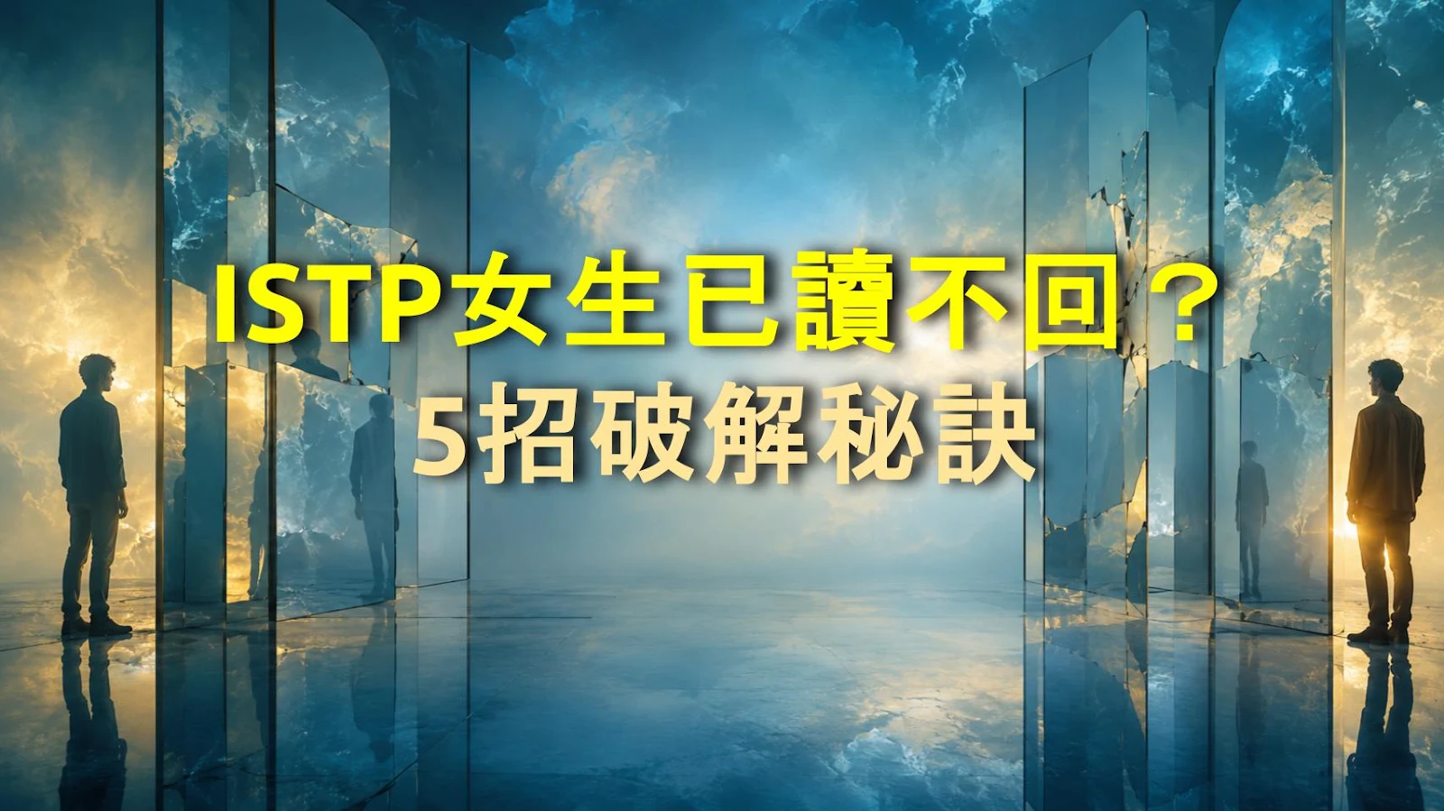 ISTP女生已讀不回？5招破解秘訣