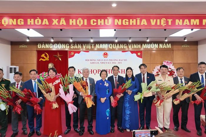 Phường Đại Mỗ bầu các chức danh chủ chốt nhiệm kỳ mới - Đài Phát thanh và truyền hình Hà Nội