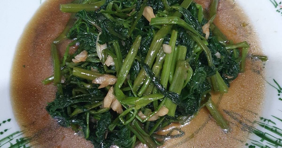 Rau muống xào tỏi (cách nêm đơn giản)
