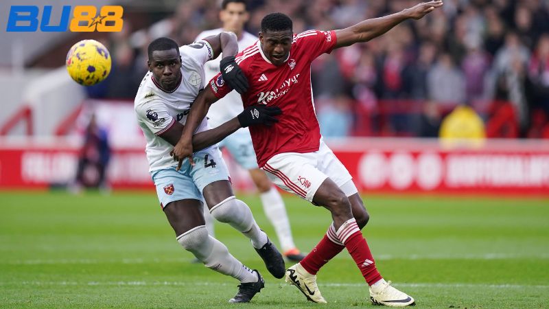 Lịch sử đối đầu giữa hai đội West Ham vs Nottingham Forest